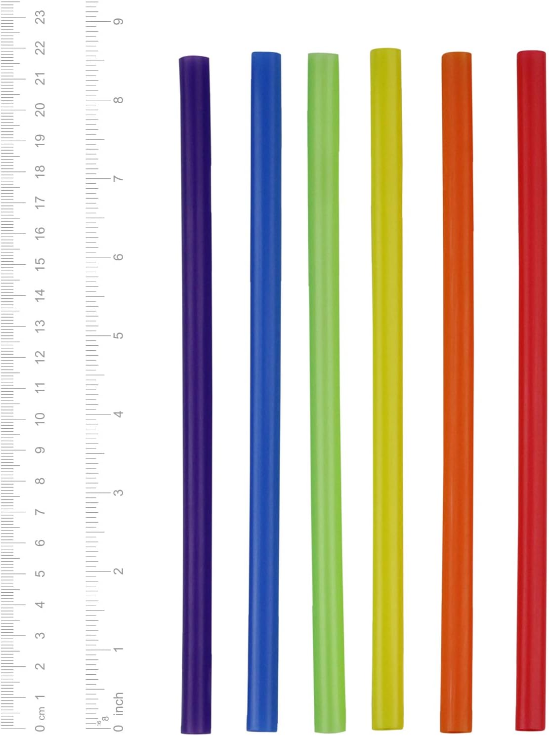Plastic Smoothie Straws, Smoothie Straws, Disposible Straws, Straws -Pack of 100 (8.5 Plastic Smoothie Straws, Smoothie Straws, Disposible Straws, Straws -Pack of 100 (8.5